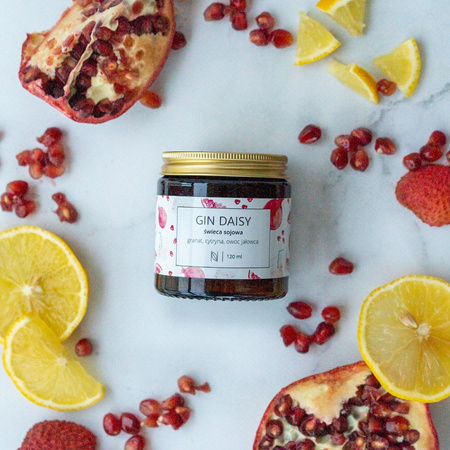Gin Daisy - świeca sojowa