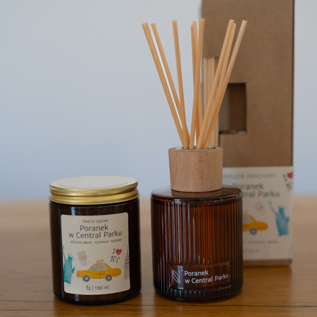 Poranek w Central Parku - dyfuzor + świeca