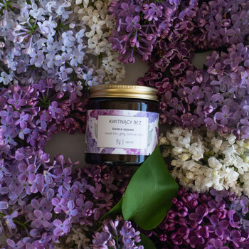 Kwitnący bez - świeca sojowa