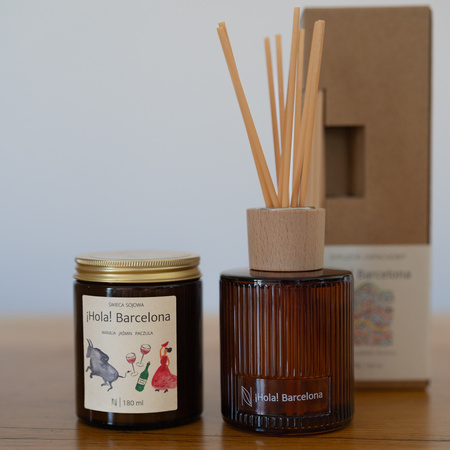 ¡Hola! Barcelona - dyfuzor + świeca