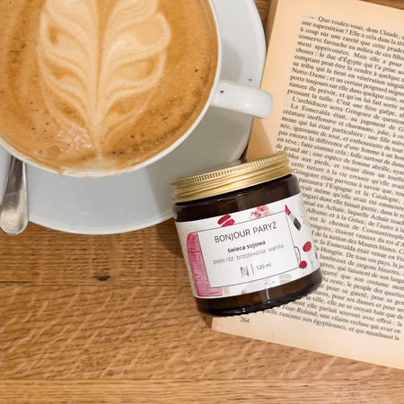 Bonjour Paryż - świeca sojowa
