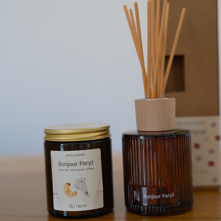 Bonjour Paryż - dyfuzor + świeca