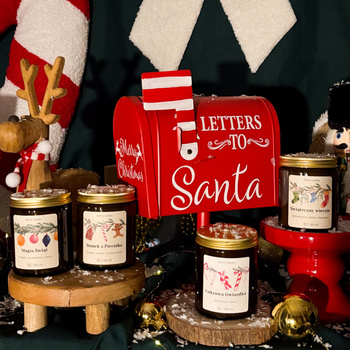 Świąteczny zestaw 4 świece